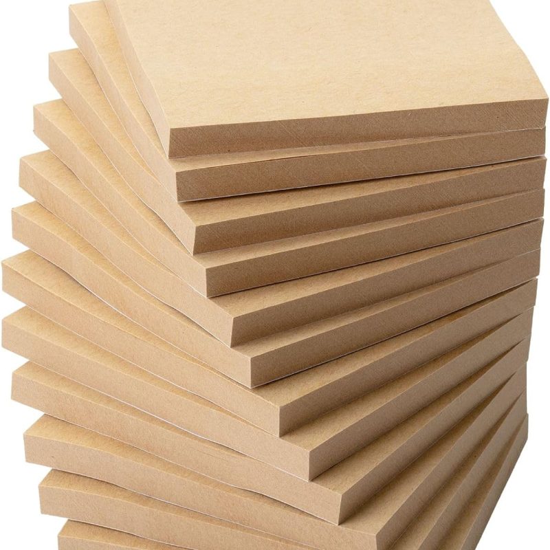 - Kraft Sticky Notes, 3”x3”, 12 Pads, Self-Stick Note Pads, Brown, Craft Paper 3x3 Sticky Notes